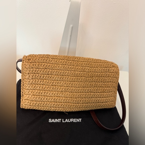 Saint Laurent KATE 99 TASSEL IN RAFFIA
DARK NUDE - Picture 3 of 12